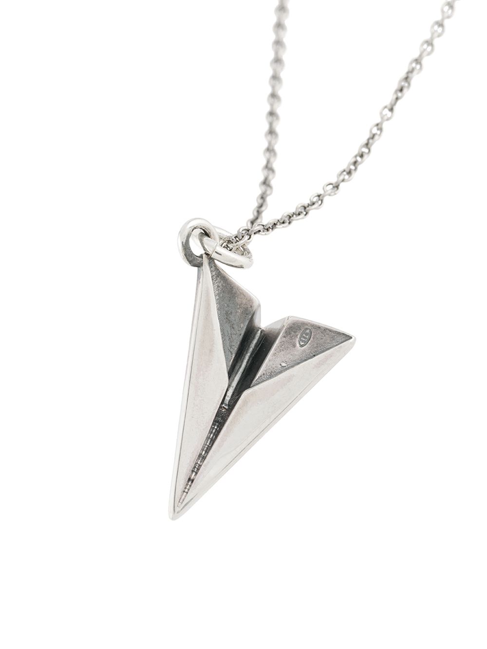 фото Nove25 paper plane pendant necklace