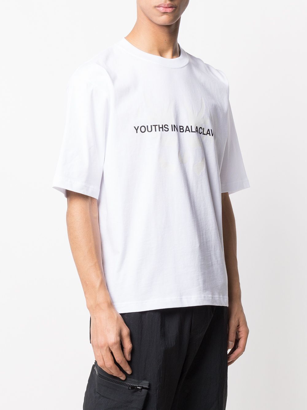 фото Youths in balaclava photochromic print t-shirt