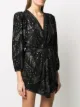 Isabel Marant metallic-detail mini dress