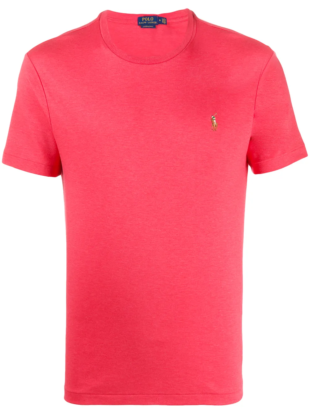 POLO RALPH LAUREN EMBROIDERED LOGO CREW-NECK T-SHIRT