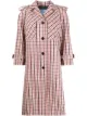 Afbeelding 1 van Prada Geruite trenchcoat