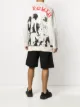 الصورة 2 من Raf Simons شورت جينز بقصة واسعة