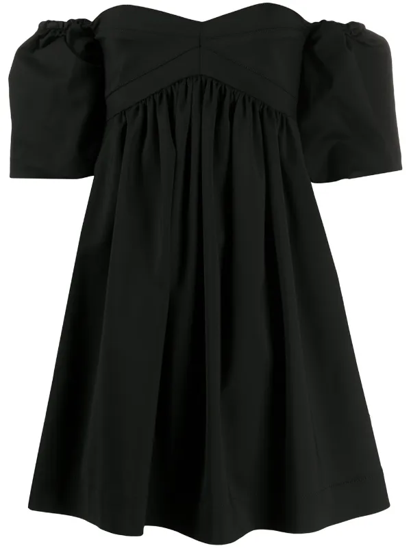 off shoulder dress design