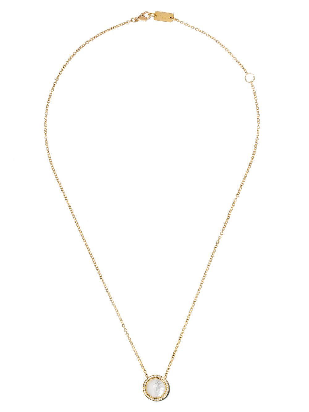 фото Ippolita 18kt yellow gold short lollipop carnevale diamond pendant necklace