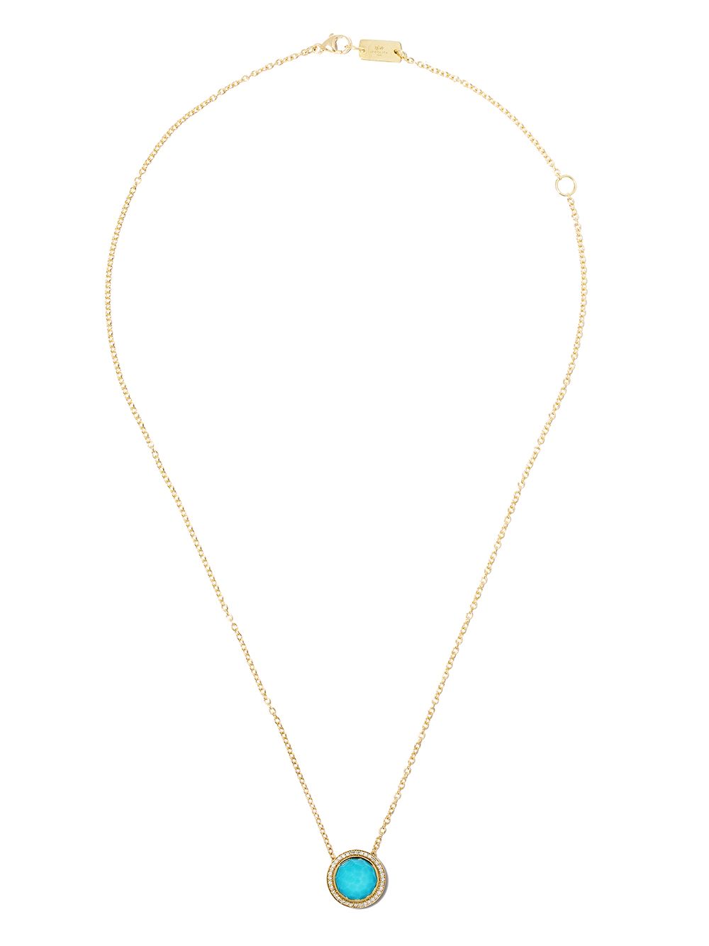 фото Ippolita 18kt yellow gold lollipop carnevale diamond pendant necklace