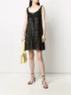 Image 2 of Chanel Pre-Owned grid pattern mini dress