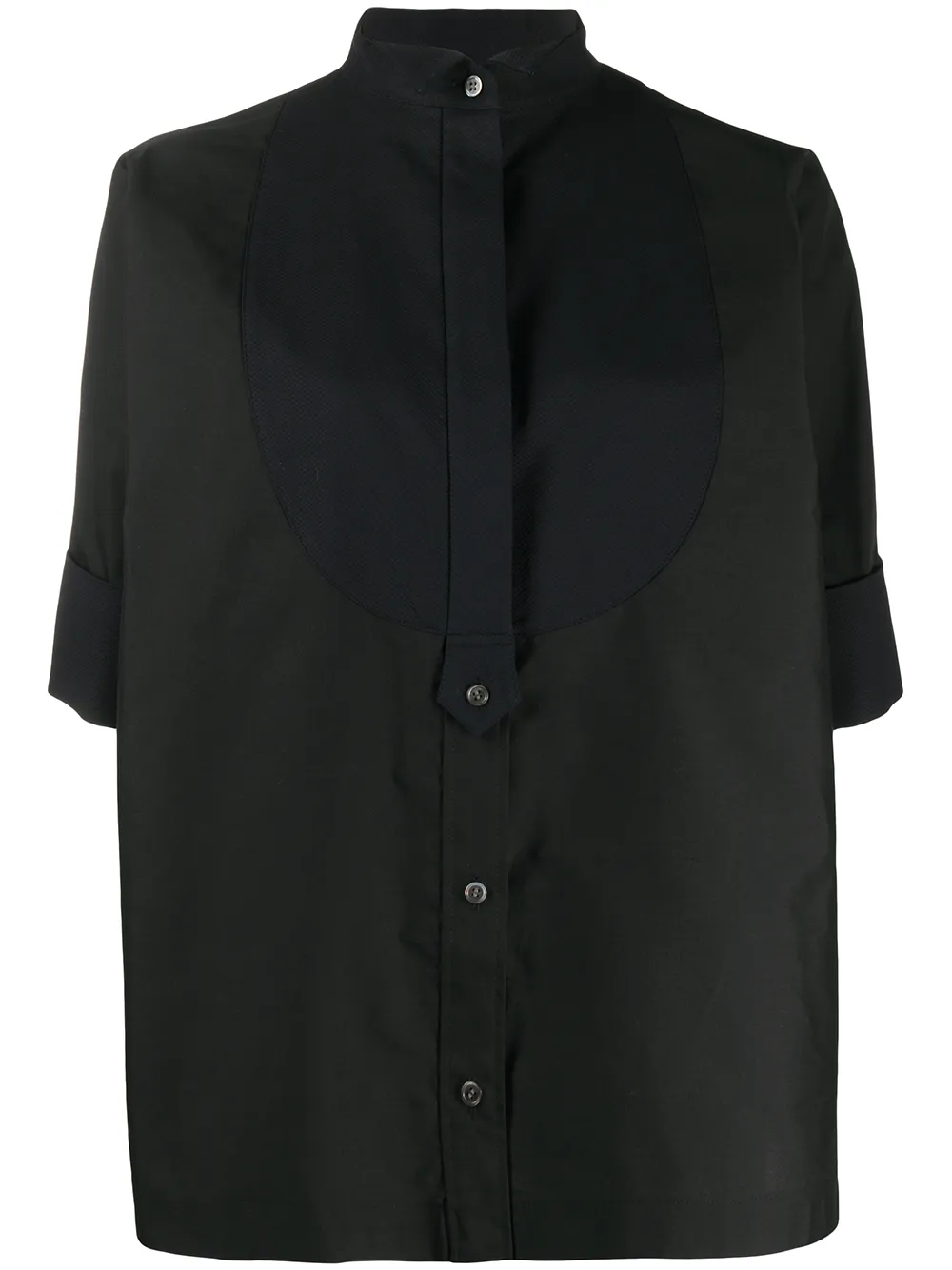 Sacai Hemd Mit Kontrastlatz VJIZS N4YCt Sacai Hemd Mit Kontrastlatz VJIZS N4YCt
