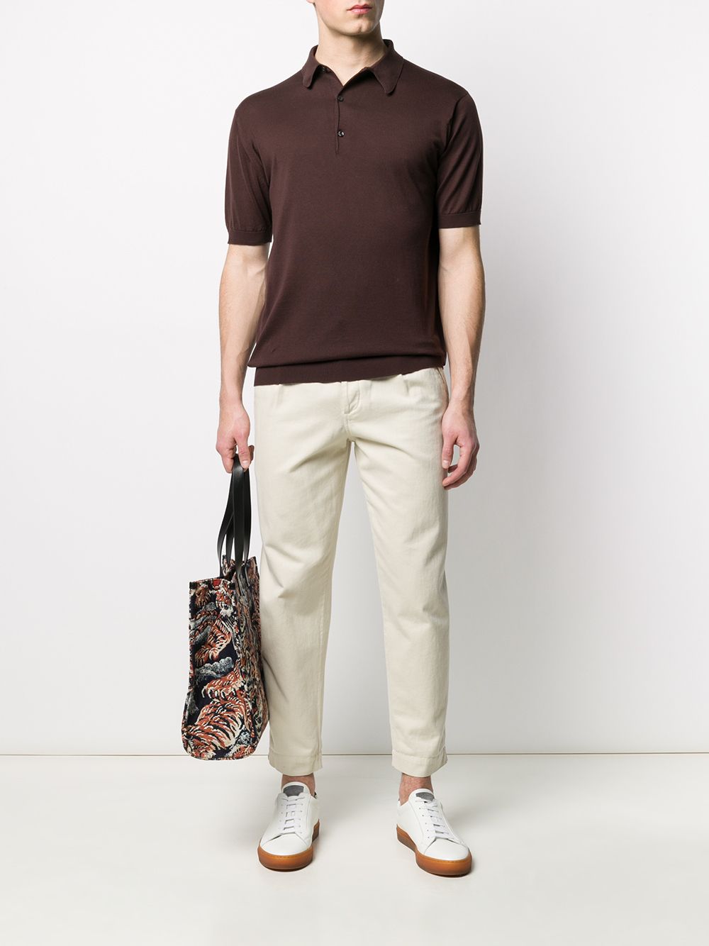 фото John smedley short sleeve polo shirt