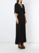 Eva Vestido longo aplicações de cristais