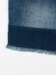 Little Marc Jacobs شورت جينز بحواف غير مدروزة