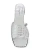 Dorateymur metallic square-toe sandals