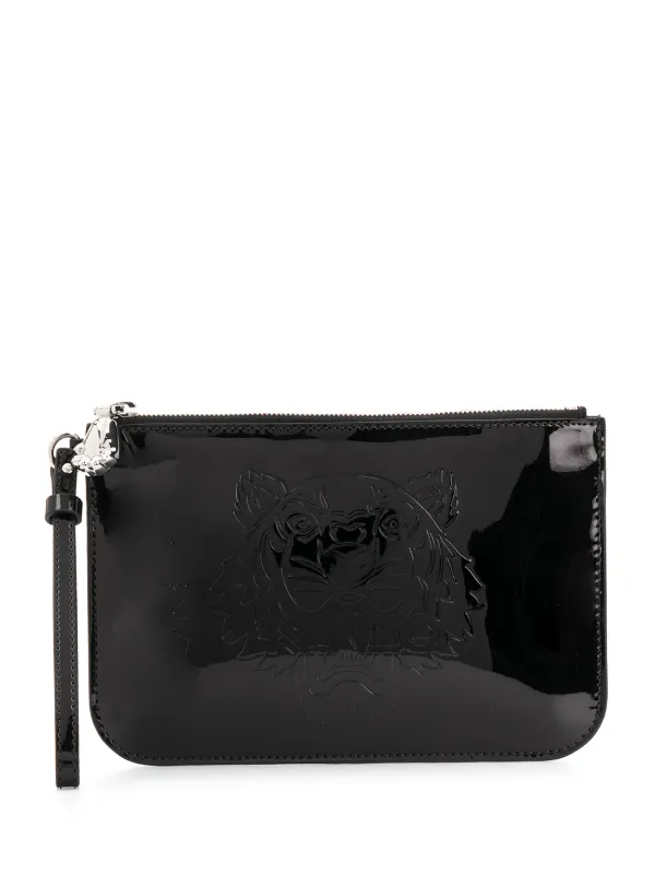 kenzo black clutch