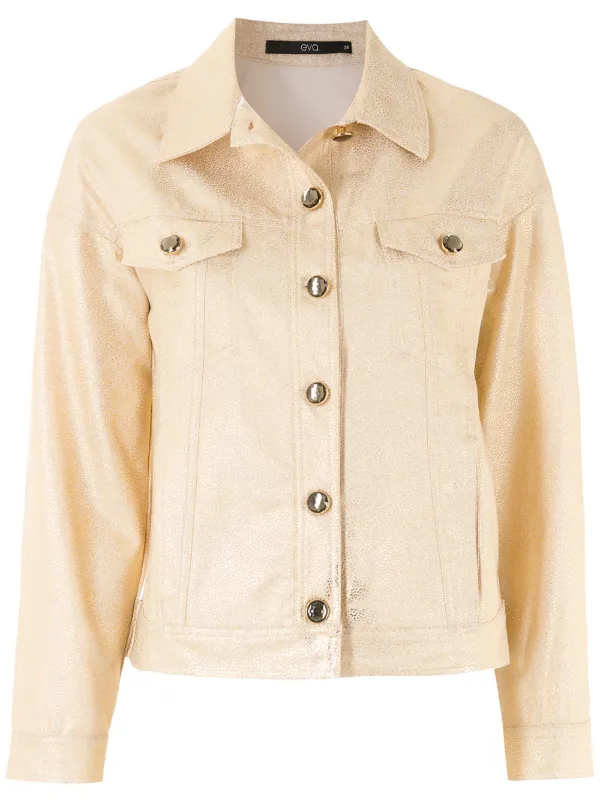 button down denim jacket