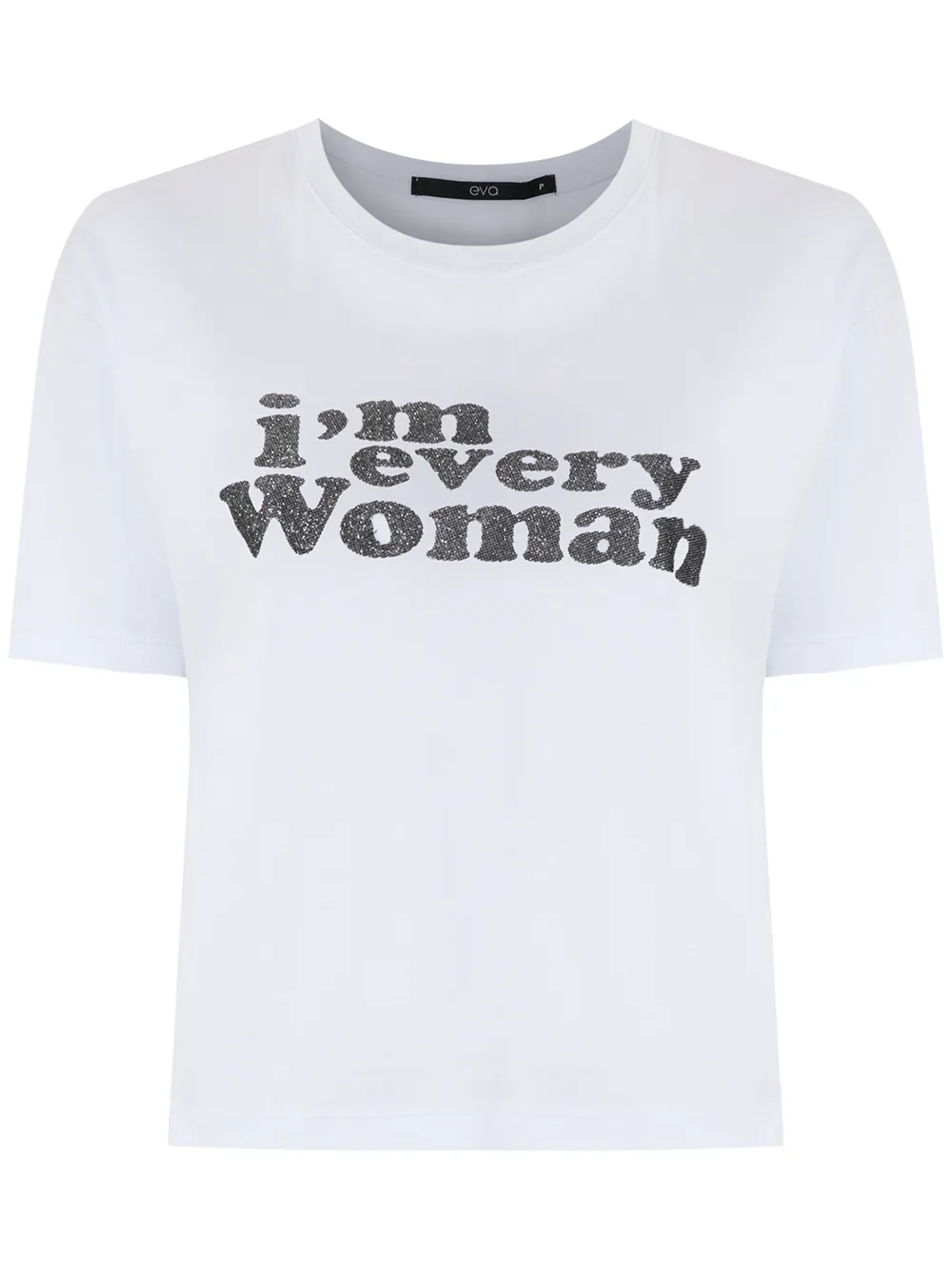 Click to view more detailed imagery on our partner's website Eva Every Woman Cropped Blouse In White