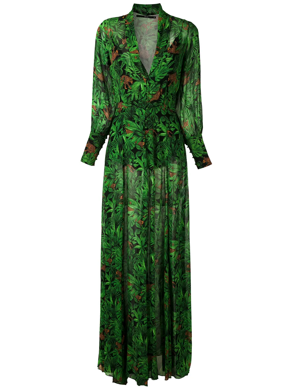 Eva длинное платье Floresta