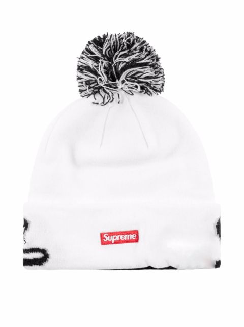 supreme new era snake script beanie