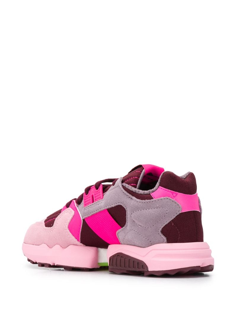 Shop Adidas Originals Zx Torsion Low-top Sneakers In Pink