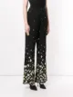 Erdem floral print flared trousers
