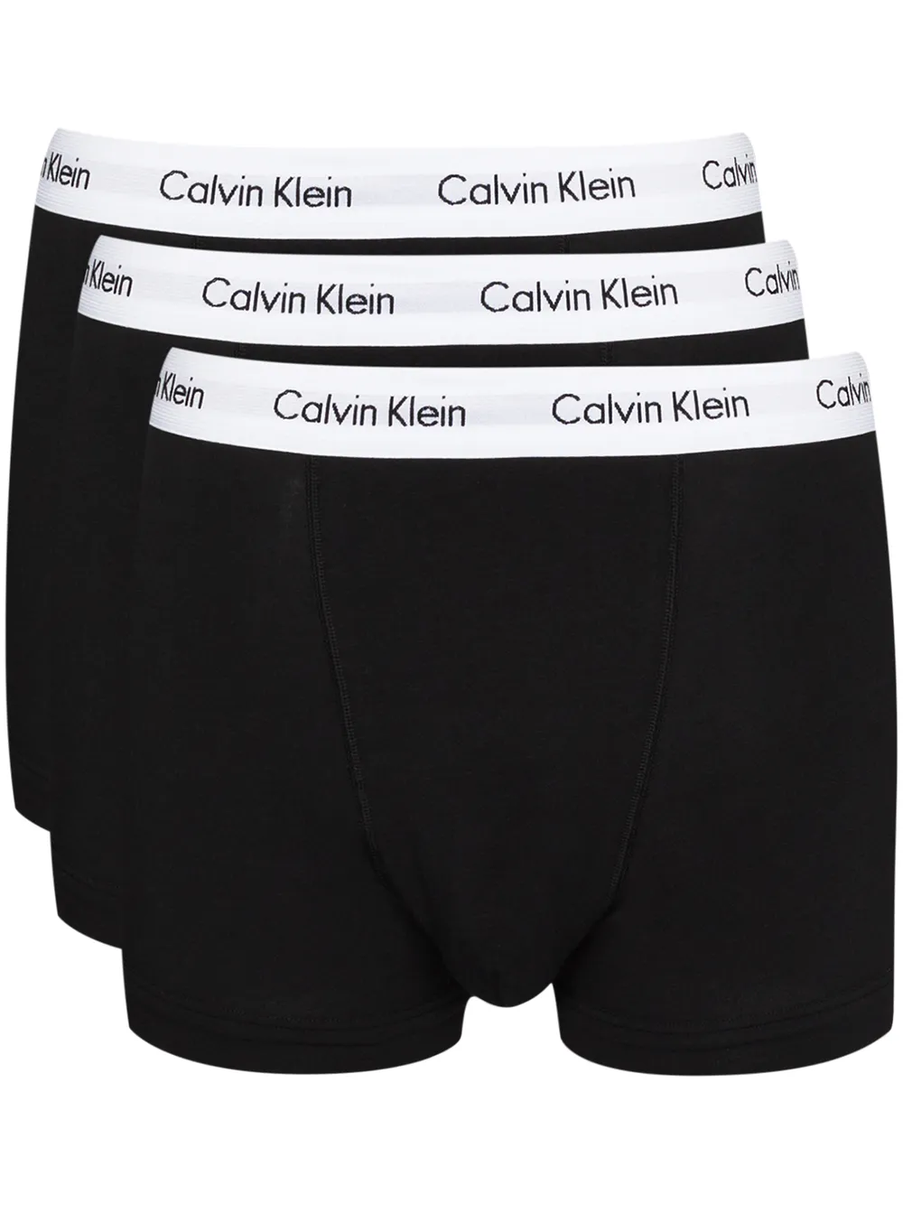 Calvin Klein Underwear Three Pack Logo Waistband Boxer Trunks - Farfetch