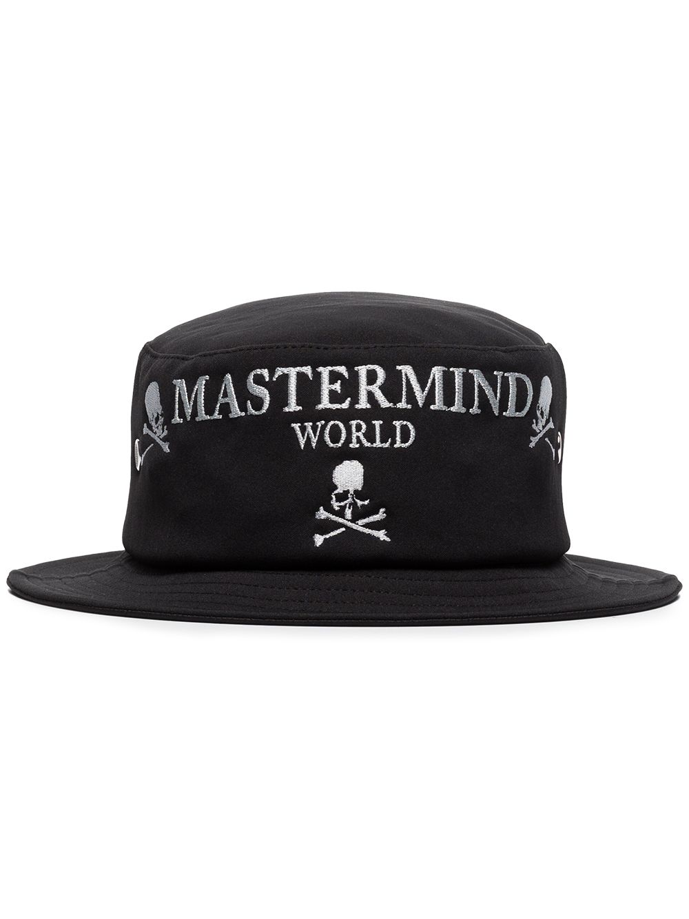 фото Mastermind japan mstrmnd embroidered bucket hat blk