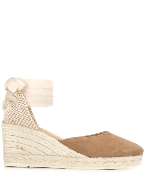 Manebi mid-wedge heel espadrilles