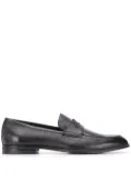 Bally Webb grained-effect penny loafers - Black