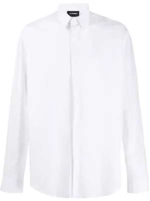 Raf Simons メッシュディテール シャツ | ホワイト | FARFETCH JP