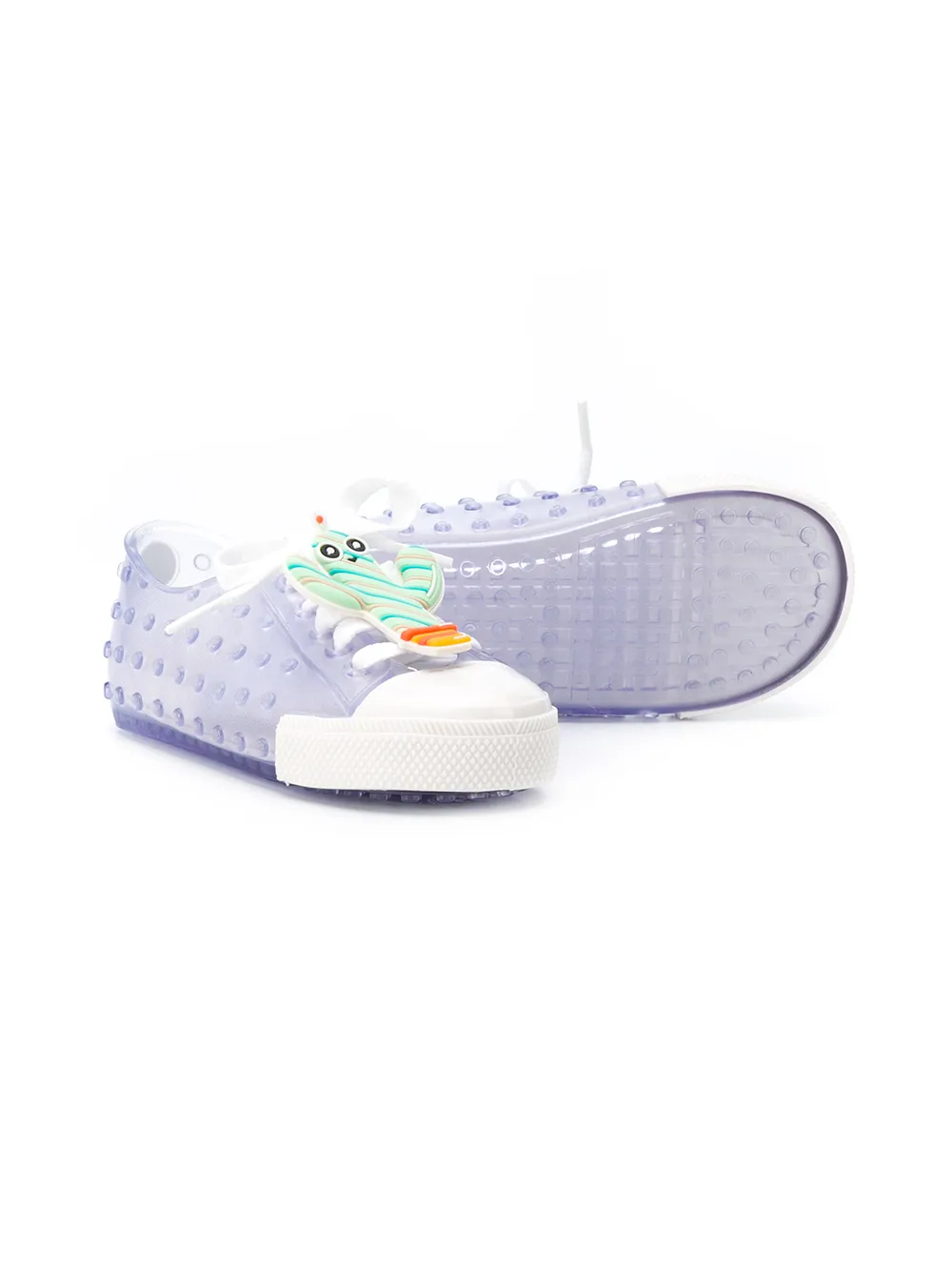 фото Mini melissa прозрачные кеды