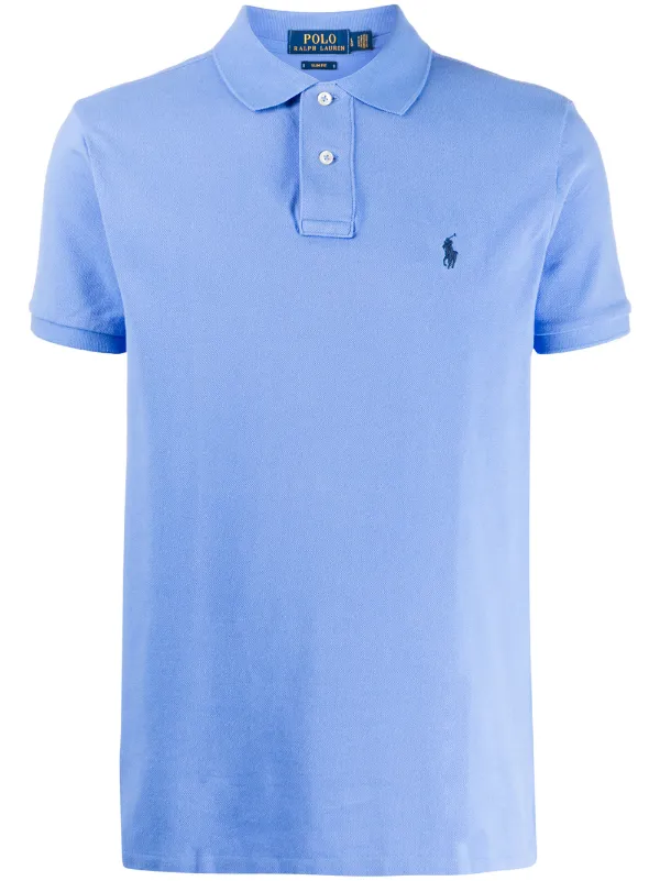 Embroidered Cotton Polo - Men - Ready-to-Wear