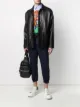 Image 2 of Neil Barrett belt detail cropped trousers