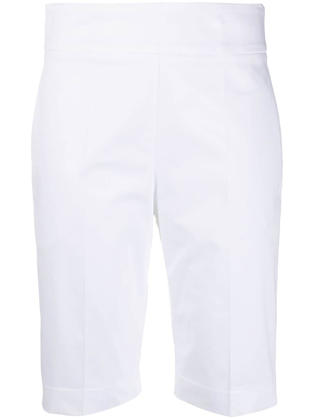 D-exterior Knee-length Shorts In White