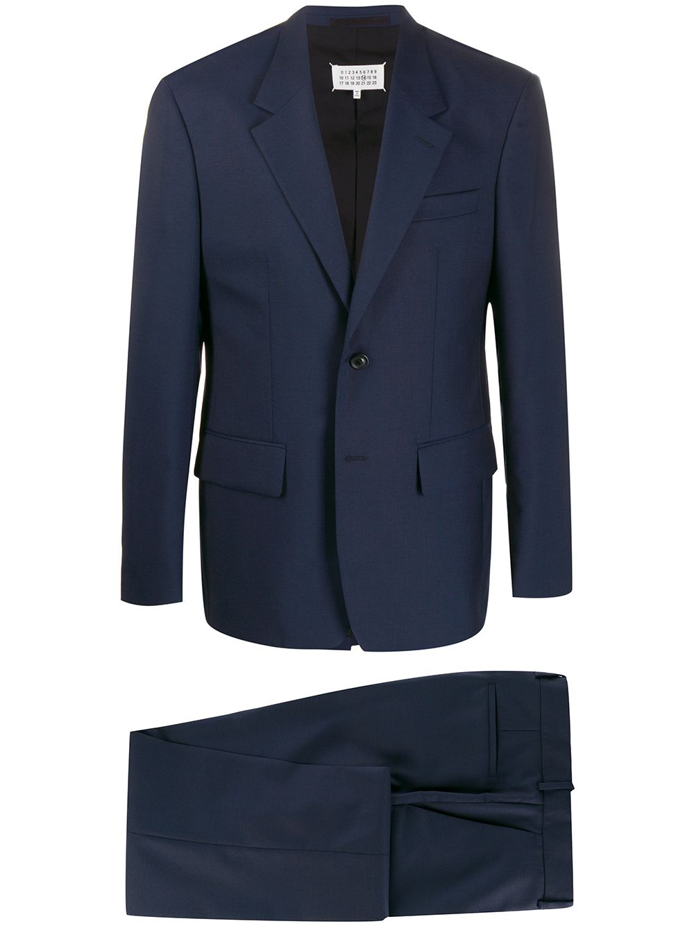 Maison Margiela Two-piece Suit In Blue