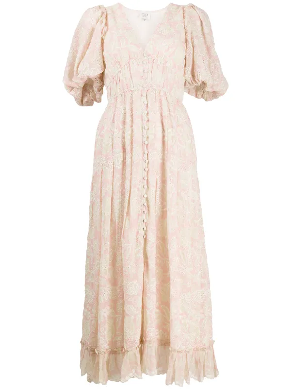 button up midi dress