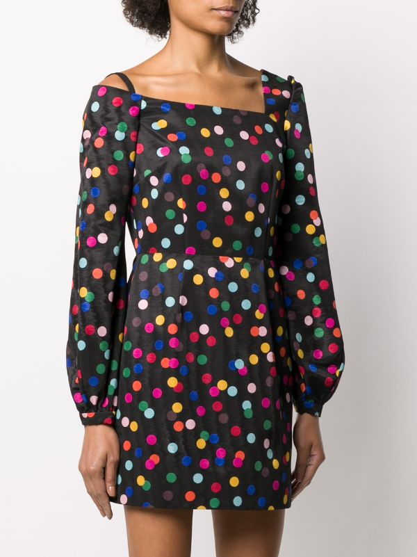 racil polka dot dress