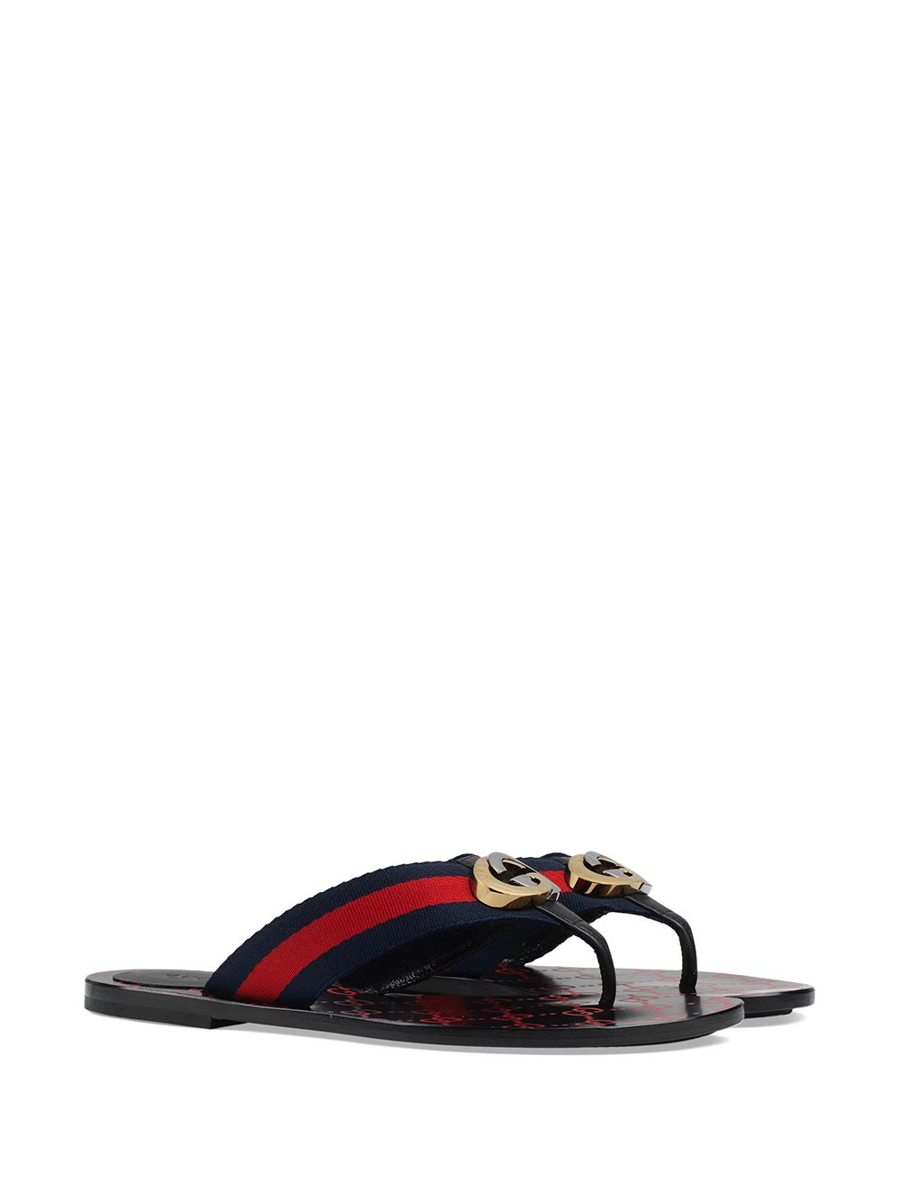 Gucci gg 2024 web sandals