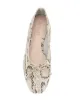 Schutz snake effect ballerina shoes