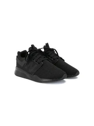 kids black new balance shoes