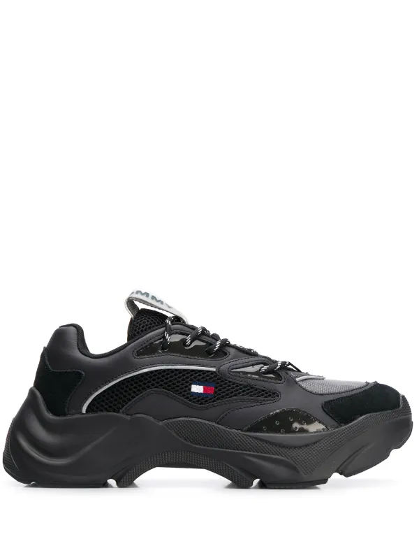 black tommy shoes