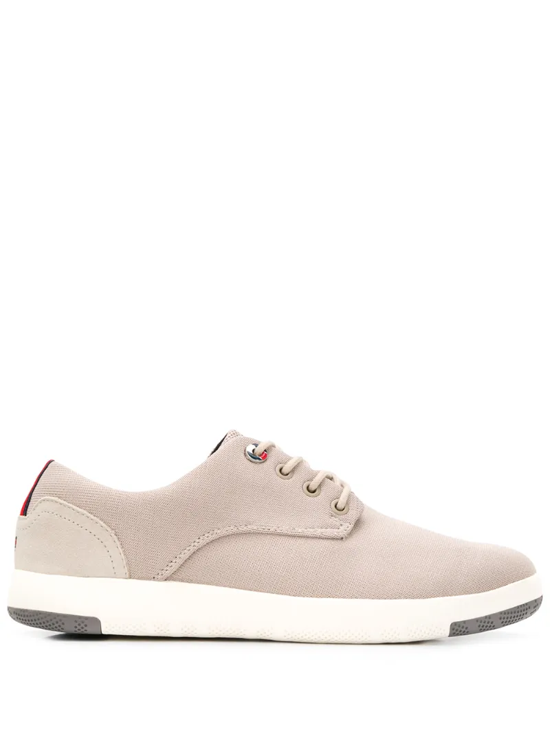 Tommy Hilfiger – low lace-up sneakers – men – Leather/Polyester/Rubber – 41, 42, 43, 44, 45, 46 – NEUTRALS