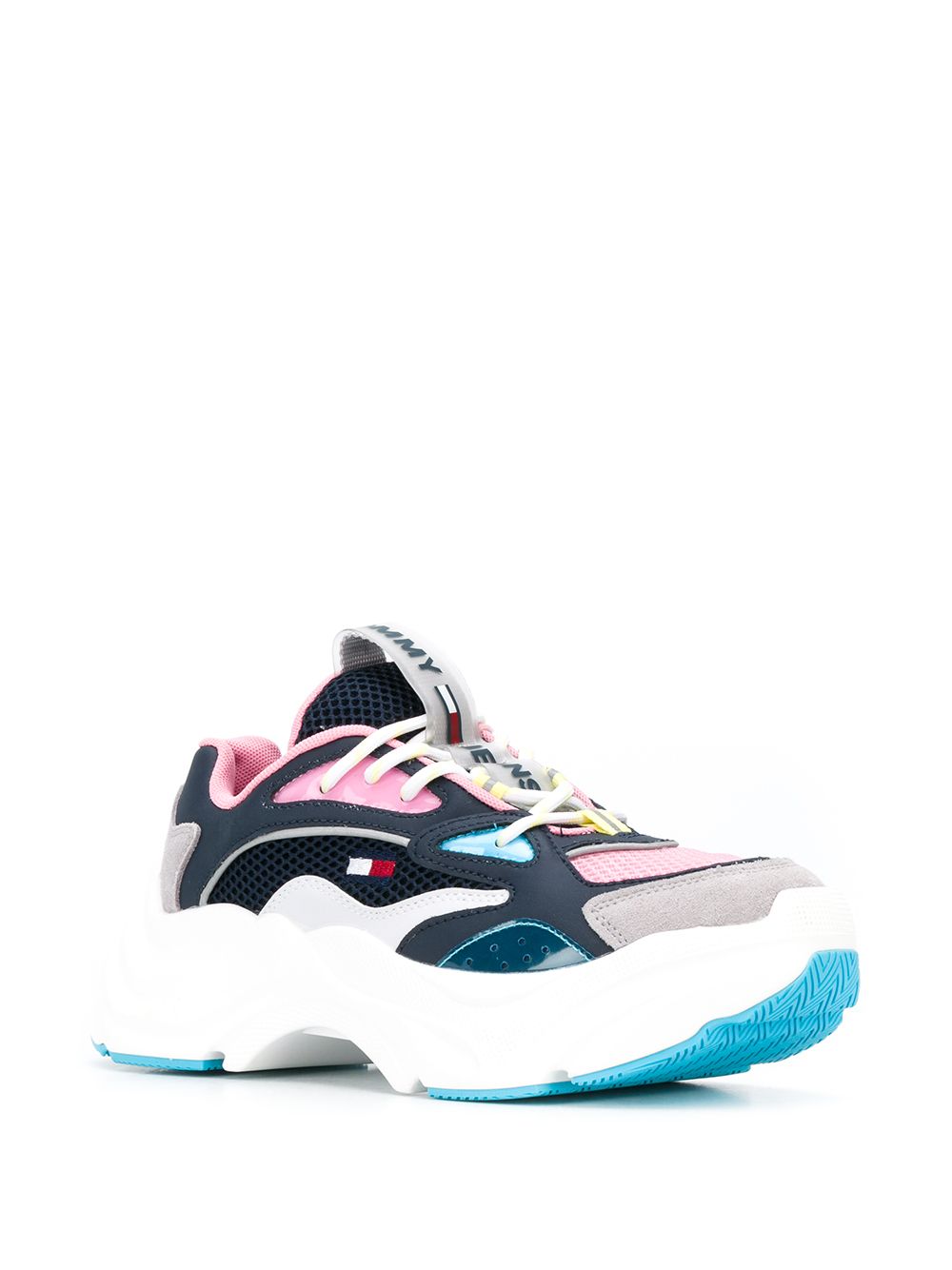 фото Tommy jeans colour blocked chunky sneakers