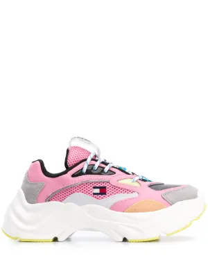 tommy jeans contrast chunky sole trainers