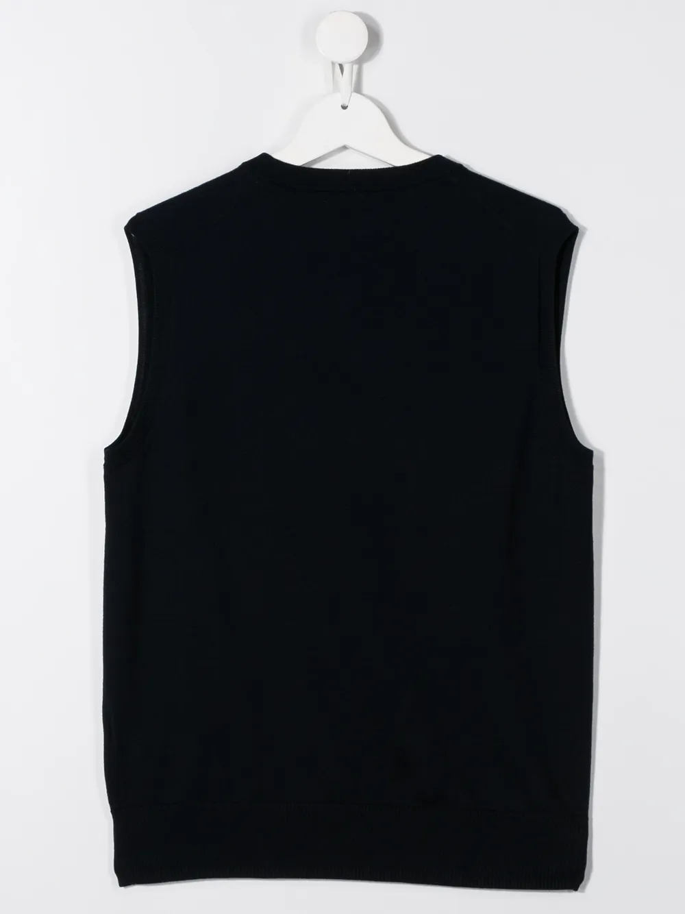 фото Ralph lauren kids трикотажный топ с v-образным вырезом