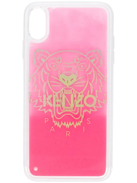 Kenzo  Capa para iPhone XS Max com tigre 