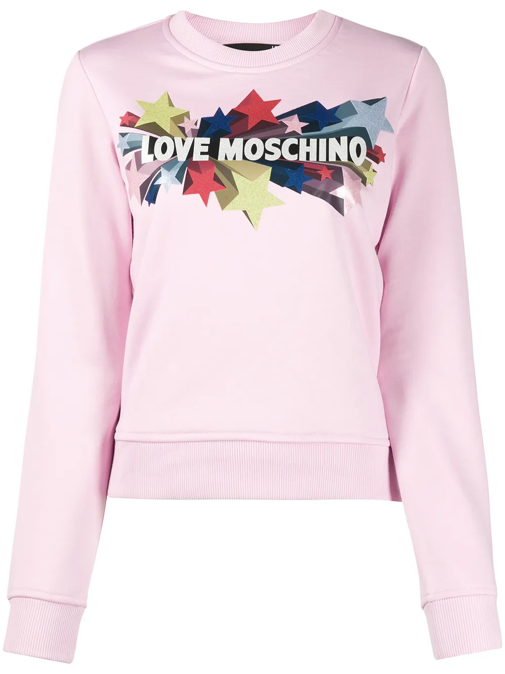 фото Love moschino свитер с принтом