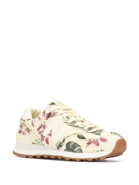 new balance floral sneakers