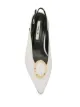 Yuul Yie embossed 40mm pumps