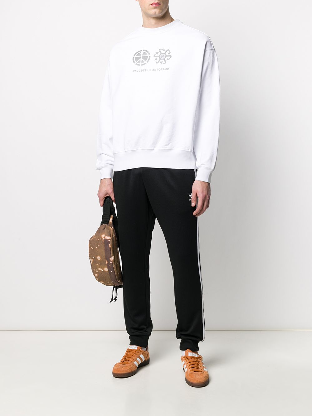 фото Rassvet graphic-print long-sleeved sweatshirt