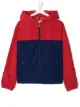 الصورة 1 من Moncler Kids جاكيت متباين الألوان بغطاء رأس وسحاب