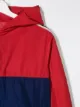 Moncler Kids جاكيت متباين الألوان بغطاء رأس وسحاب
