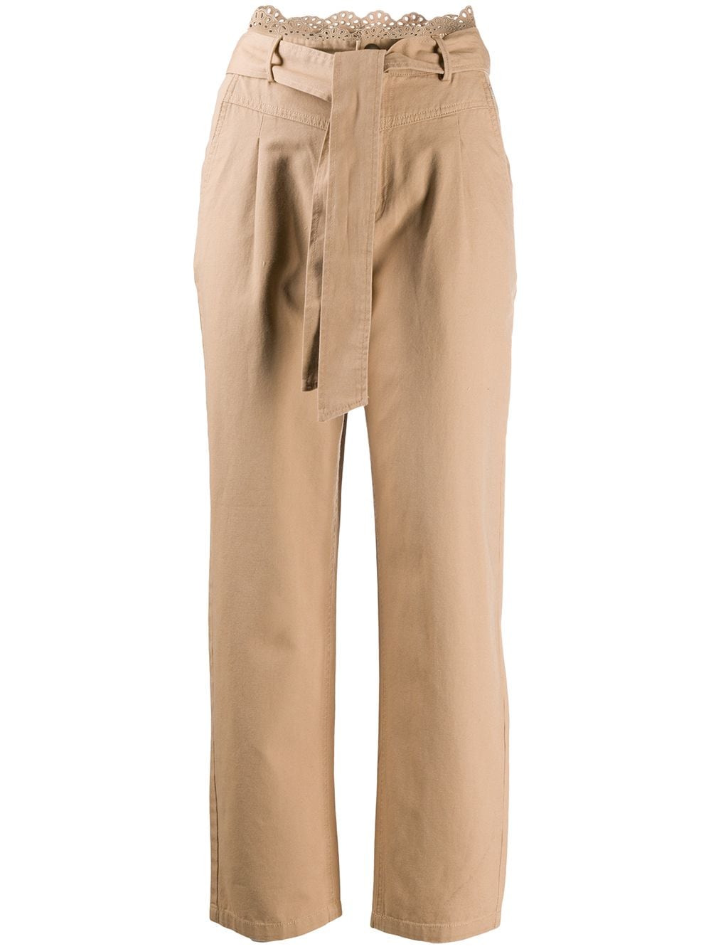 фото Twin-set брюки с завышенной талией